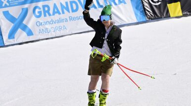 Ostatni start w karierze i wyjątkowy strój utytułowanej narciarki