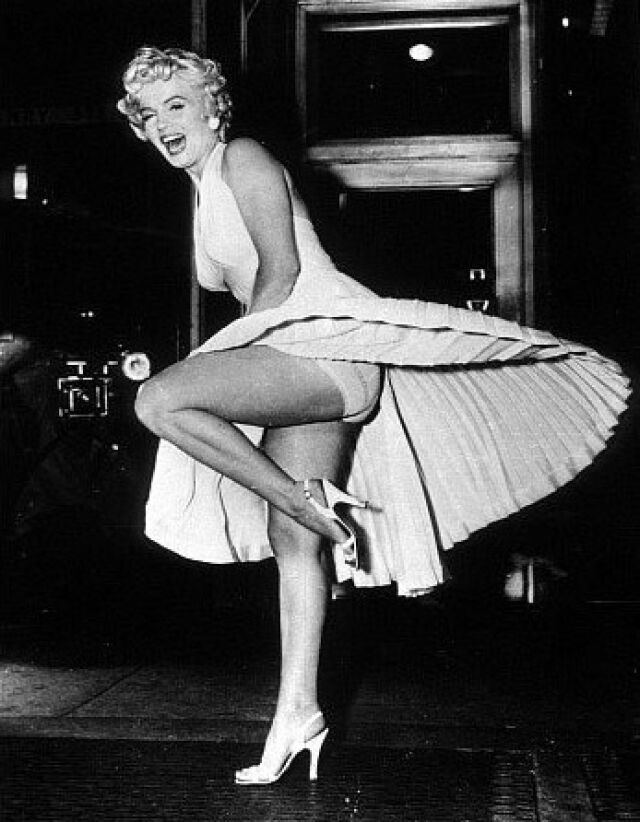 Marilyn Monroe Słomiany wdowiec