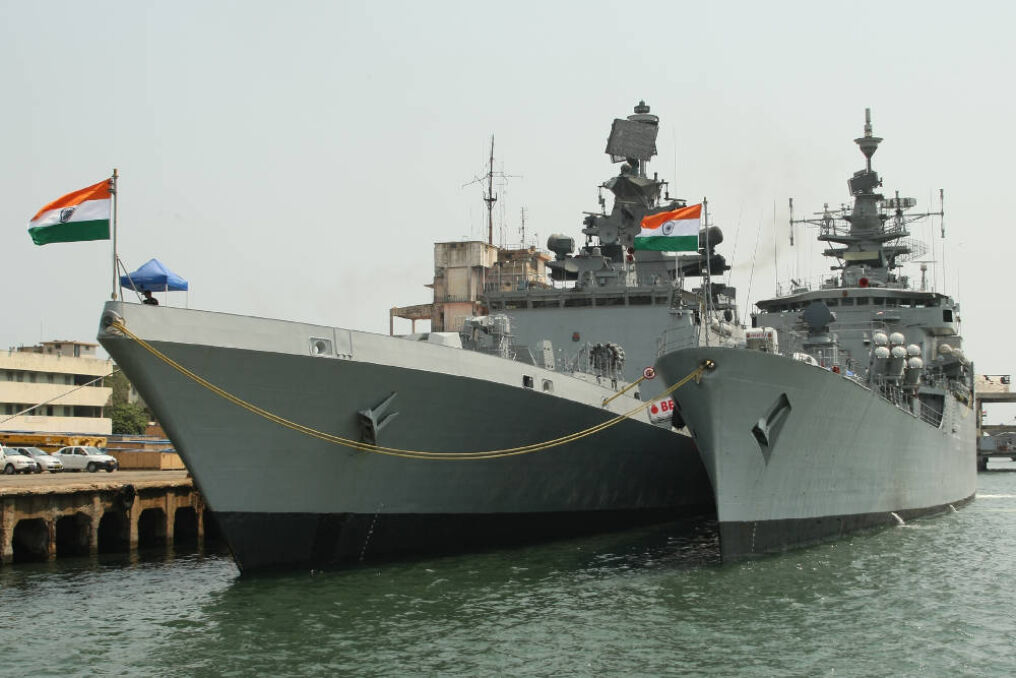 Indyjskie fregaty rakietowe INS Shivalik i INS Betwa