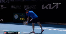 Skrót meczu Murray – Basilaszwili w 1. rundzie Australian Open