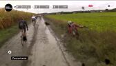 Carvalho wpadł do rowu podczas Paryż – Roubaix