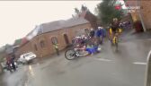 Kraksa w peletonie na 164 km przed metą Paryż – Roubaix