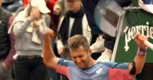 Moutet pokonał Wawrinkę w 1. rundzie Roland Garros