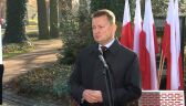 Błaszczak: Wojsko Polskie przygotowuje się bardzo intensywnie do marszu 11 listopada