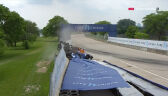 Potężny wypadek Rosenqvista w Grand Prix Detroit