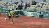 Fenomenalna akcja z początku starcia Nadala z Djokoviciem w półfinale French Open