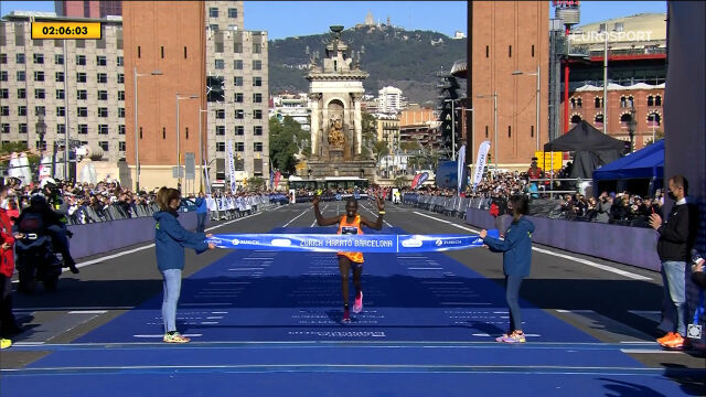 Kosgei wygrał maraton w Barcelonie