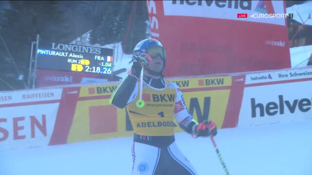 Pinturault wygrał slalom gigant w Adelboden