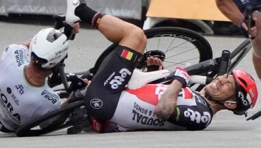 Dramat w Tour de France, konsekwencje w Vuelcie. Ewan nie wystartuje