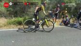 Kraksa w peletonie na 12. etapie Vuelta a Espana