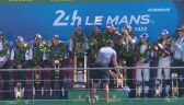 Ceremonia ze zwycięzcami wyścigu 24h Le Mans