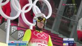 Pekin 2022 - skoki narciarskie. Skok Dawida Kubackiego w 2. serii konkursu na skoczni normalnej