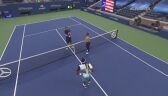 Skrót meczu Frances Tiafoe - Danił Miedwiediew w 4. rundzie US Open