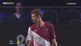ATP w Metz. Skrót meczu Hubert Hurkacz - Dominic Thiem