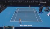 Skrót meczu Barty - Bronzetti w 2. rundzie Australian Open