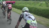 Atak Victora Campanaertsa na 15. etapie Giro 17 km do mety
