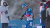 Pekin 2022 - biathlon. Rosjanie jako pierwsi wybiegli na ostatnią zmianę sztafety 4x7,5 km