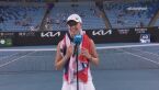 Rozmowa z Igą Świątek po awansie do ćwierćfinału Australian Open 2022