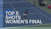 TOP 5 najlepszych zagrań z finału kobiet w US Open