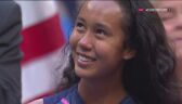 Leylah Fernandez po przegranym finale US Open