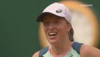 Iga Świątek po zwycięstwie z Alison Riske w Roland Garros