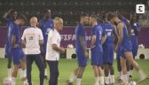 Karim Benzema na treningu reprezentacji Francji przed MŚ w Katarze 