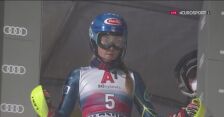 Mikaela Shiffrin wygrała pierwszy przejazd slalomu we Flachau