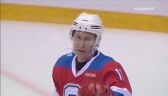 Putin gwiazdą w meczu hokeja na lodzie. Strzelił osiem goli