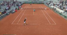 Pawelski i Nad przegrali 1. seta w półfinale juniorskiego debla w Roland Garros