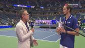 Miedwiediew o meczu z Djokoviciem w finale US Open