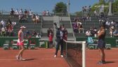 Skrót meczu 1. rundy Roland Garros Bianca Andreescu - Tamara Zidansek 