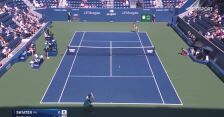 Skrót meczu Iga Świątek - Jasmine Paolini w 1. rundzie US Open