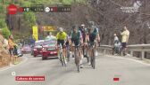 Atak Gesberta 4,5 km przed metą 12. etapu Vuelta a Espana