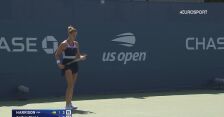 Aryna Sabalenka wygrała z Catherine Harrison w 1. rundzie US Open