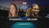 Skrót meczu 2. rundy Australian Open Nina Stojanović - Serena Williams