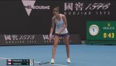 Australian Open: Karolina Pliskova wściekła po nieudanym zagraniu w meczu z Muchovą