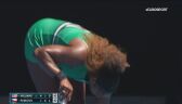 Serena Williams doznała podczas meczu urazu