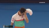 Krecz Keia Nishikoriego w ćwierćfinale Australian Open
