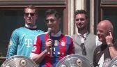 Lewandowski na fecie mistrzowskiej Bayernu