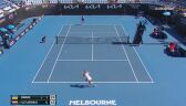 Skrót meczu Ostapenko - Baindl w 3. rundzie Australian Open
