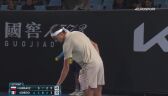 Hurkacz wygrał 4. seta w meczu z Sonego w 2. rundzie Australian Open