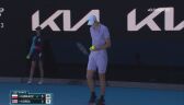 Australian Open. Hurkacz wygrał 1. seta w meczu 4. rundy z Kordą