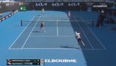 Radwańska i Stepanek wygrali 1. seta w meczu legend w Australian Open