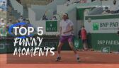 5 najzabawniejszych momentów Roland Garros 2021