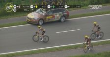 Problemy z rowerem Vingegaarda podczas 5. etapu Tour de France