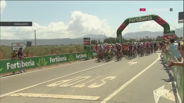 Skrót 11. etapu Vuelta a Espana