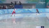 Pekin 2022 - łyżwiarstwo szybkie. Bieg Natalii Czerwonki