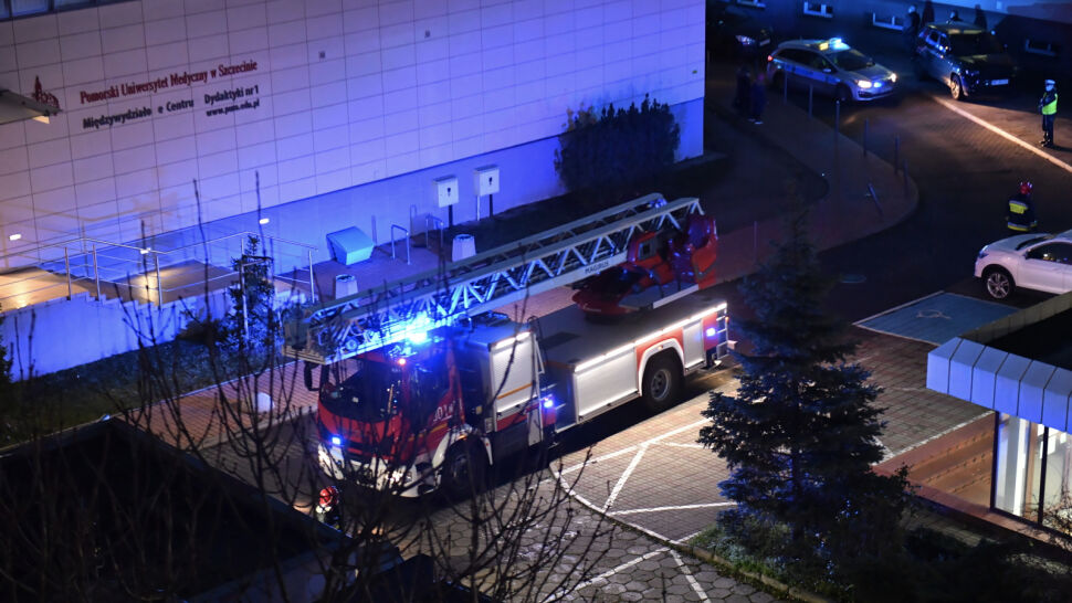 Pożar w szpitalu w Szczecinie. Nie żyje dwóch pacjentów